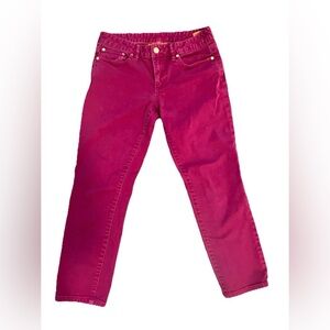 Tory Burch Alexa cropped skinny jeans, size 27
